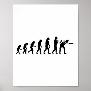 Póster Guay Billiards Evolution Funny Cue Ll Stick Player