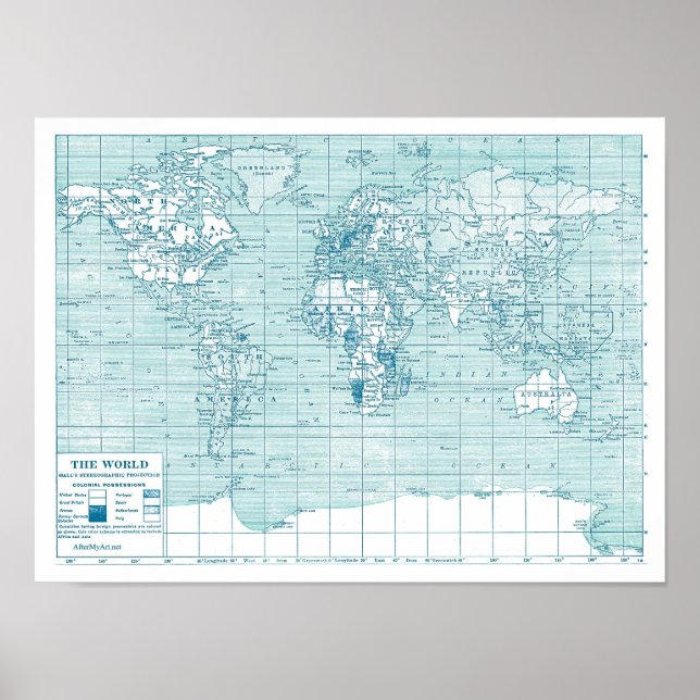 Póster Guay Blue World (Frente)