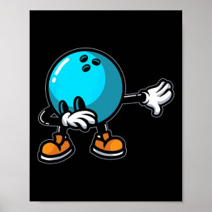 Póster Guay Bowling Art Para Hombres Jóvenes Jóvenes Boys