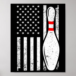 Póster Guay Bowling Design Para Hombres Mujeres Bowler P