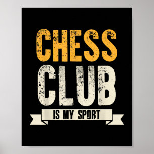 Póster Guay Chess Player Lover Birday Gift Chess Club
