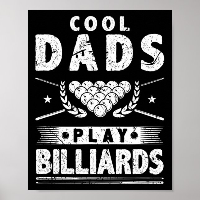Póster Guay Dads Play Billiards (Frente)