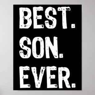 Póster Guay de la familia Best Son ever Funny