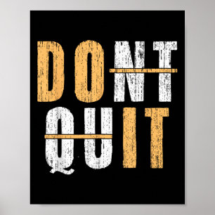 Póster Guay Do It Afiramation No Deja De Ser Motivacional