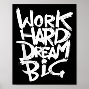Póster Guay Dream Big Motivational Cotes