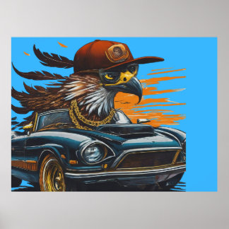 Póster Guay Eagle Rider