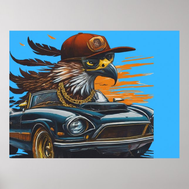 Póster Guay Eagle Rider (Frente)