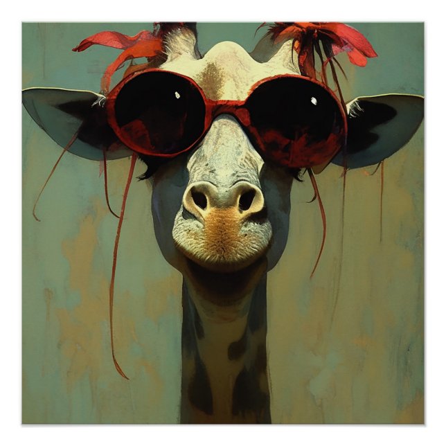 Póster Guay Giraffe (Anverso)