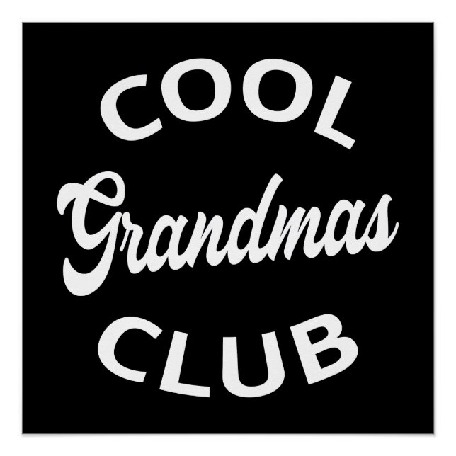Póster Guay Grandmas Club I (Anverso)