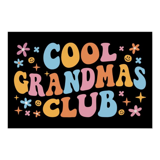 Póster Guay Grandmas Club III (Anverso)