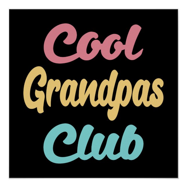 Póster Guay Grandpas Club II (Anverso)