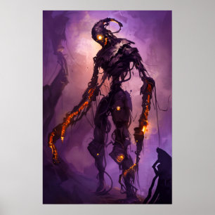 Póster Guay Haunted Robot