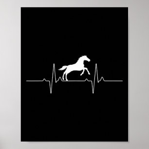 Póster Guay Horse Design Para Hombres Mujeres Ecuestres H
