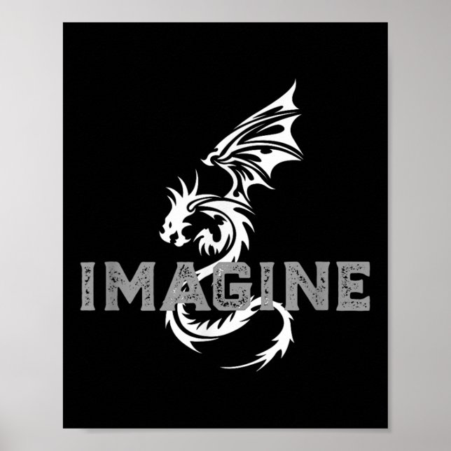Póster Guay Imagine Tattoo Dragon (Frente)