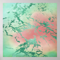 Guay Marble | El Coral Pastel y el Ombre Verde