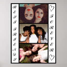 Póster Guay Modern Best Friends Forever 3 Fotos