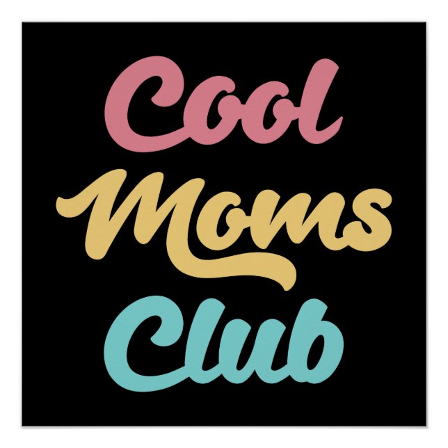 Póster Guay Moms Club II (Anverso)