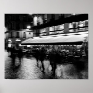 Póster Guay, París borrosa moderna, urbana
