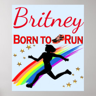 PÓSTER GUAY PERSONALIZADO NACIDO PARA EJECUTAR POSTER DE 