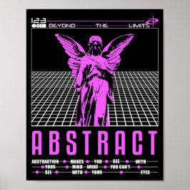 Póster Guay retro-futurista