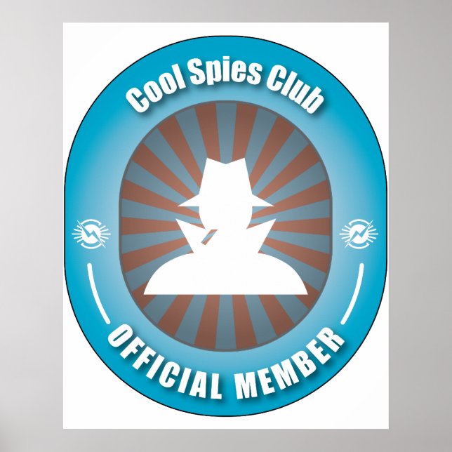 Póster Guay Spies Club (Frente)