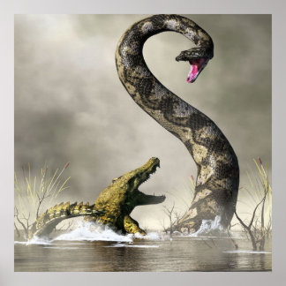 Póster Guay Titanoboa