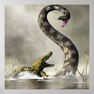 Póster Guay Titanoboa