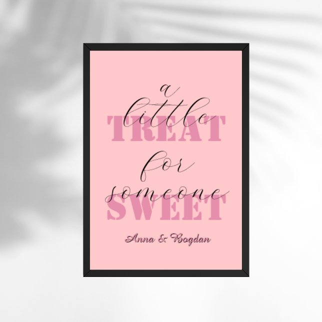 Póster Guay Un Pequeño Trato Para Alguien Dulce Vlentina (Subido por el creador)