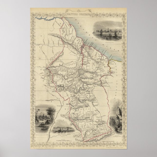 Póster Guayana Británica (Frente)