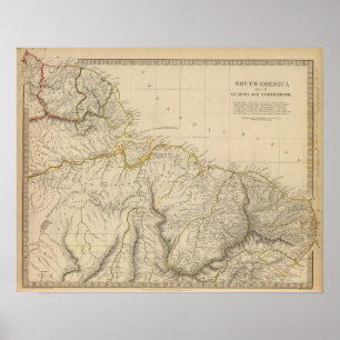 Póster Guayana, N el Brasil