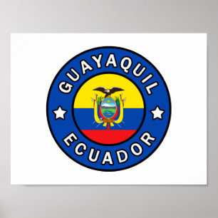 Póster Guayaquil Ecuador