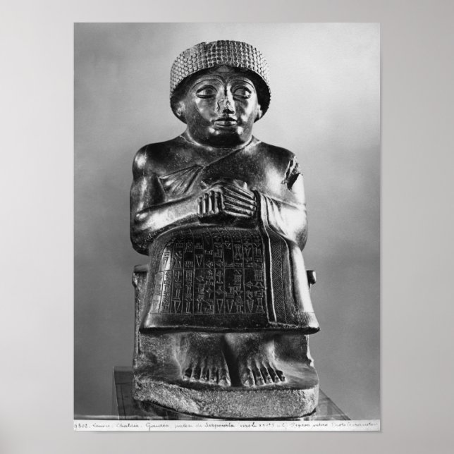 Póster Gudea, Príncipe de Lagash (Frente)