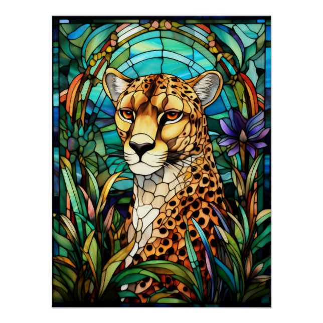 Póster Guepardo (Anverso)