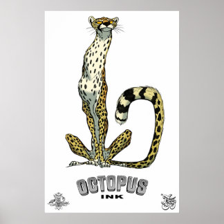 Póster guepardo