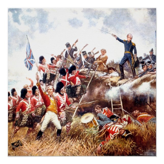 Póster Guerra ABH de 1812 (Anverso)