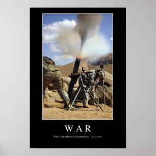 Póster Guerra: Cita inspiradora 1