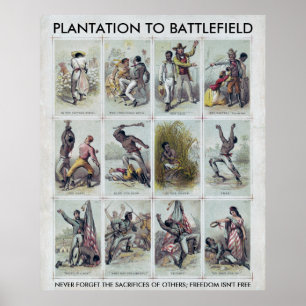 Póster GUERRA CIVIL: de la plantación al campo de batalla