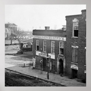 Póster Guerra civil en Atlanta, 1864