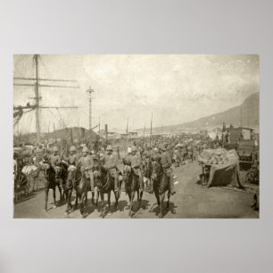 Póster Guerra de Boer del Ejército Británico