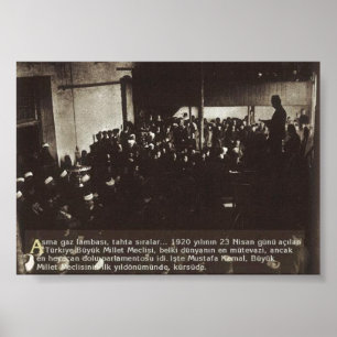 Póster Guerra de Independencia de Turquía