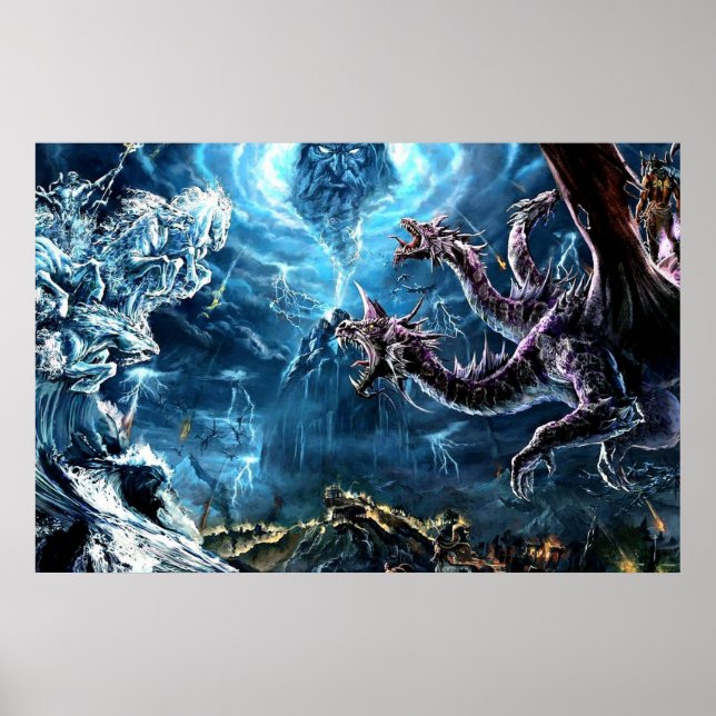 Póster Guerra de inmortales Poster (Frente)