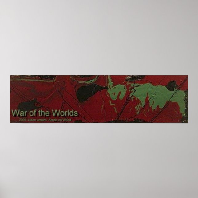 PÓSTER GUERRA DE LOS MUNDOS (Frente)