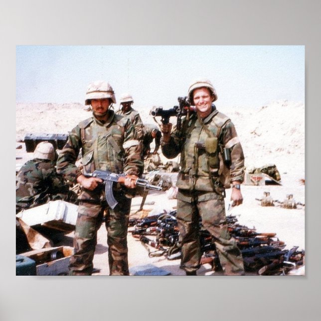 Póster Guerra del Golfo: Caché de armas (Frente)