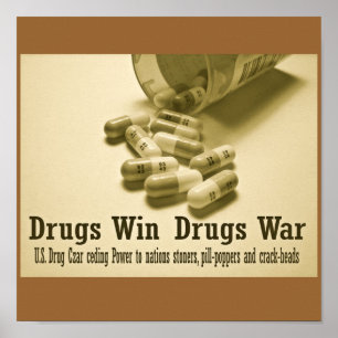 Póster Guerra en las drogas