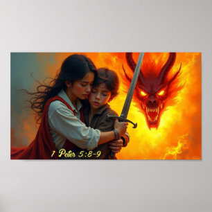 Póster Guerra espiritual