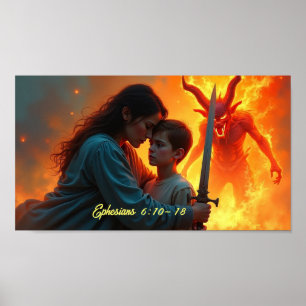 Póster Guerra espiritual