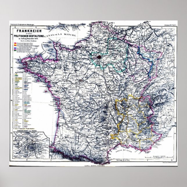 Póster Guerra franco-prusiana (Frente)