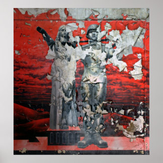 Póster Guerra soviética