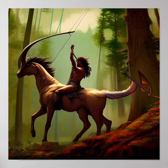 Póster Guerrero (Frente)