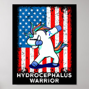 Póster Guerrero de concientización para sobrevivientes de